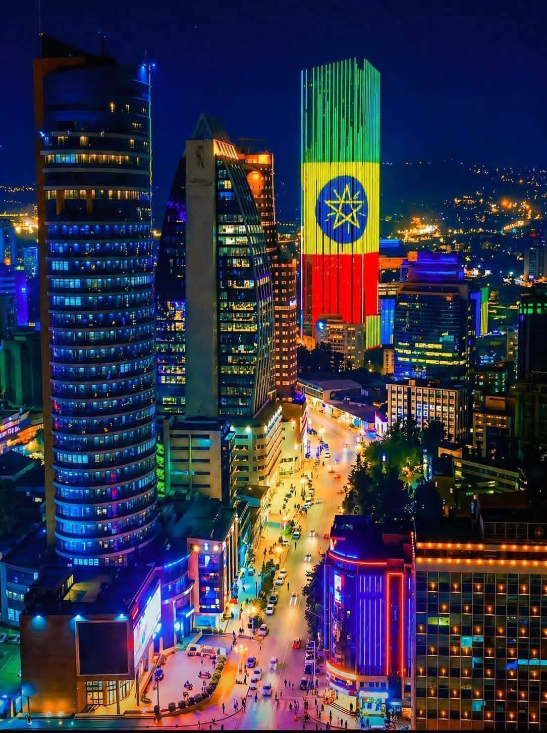 Addis Ababa by night